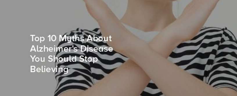 Myths about Alzheimer