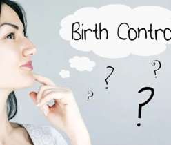A girl thinking about birth control