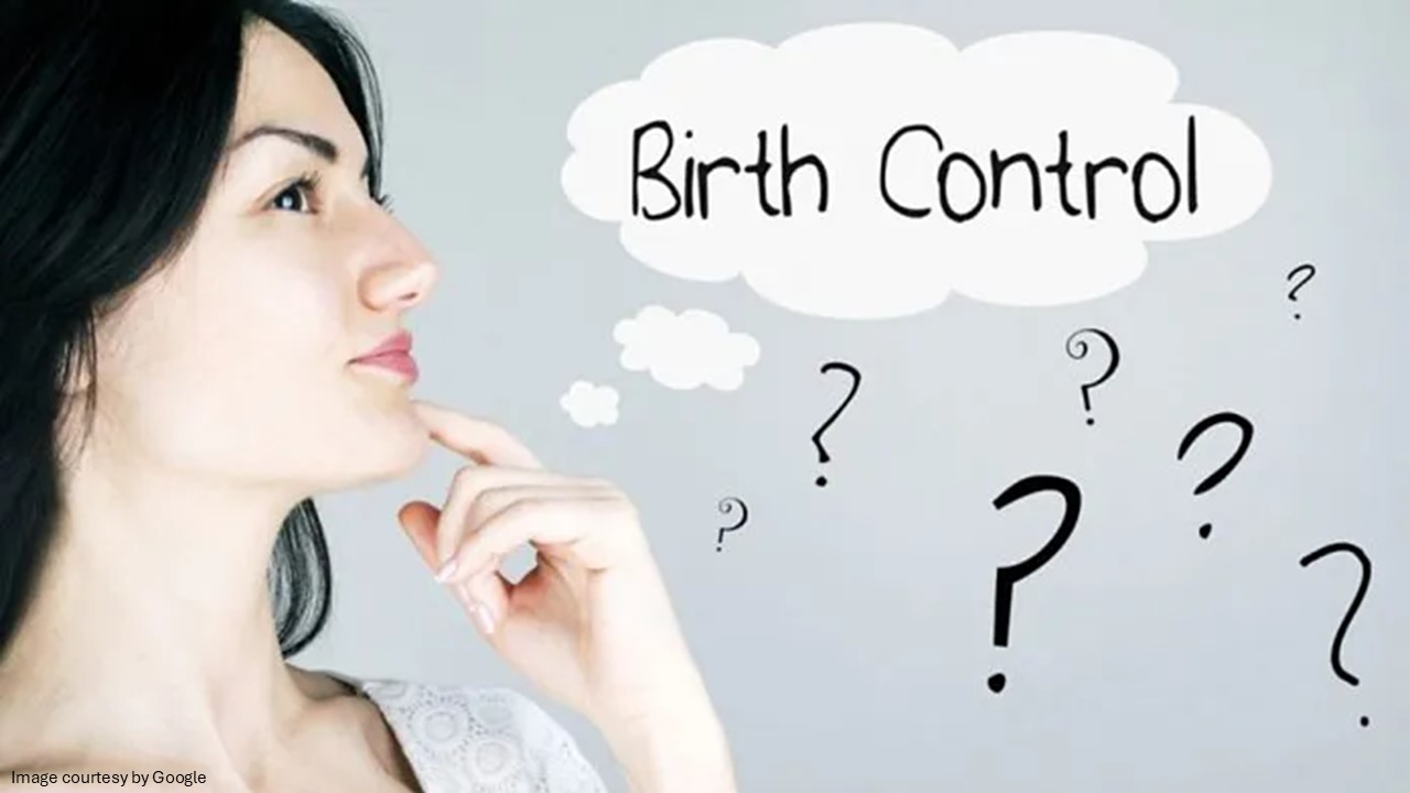 A girl thinking about birth control
