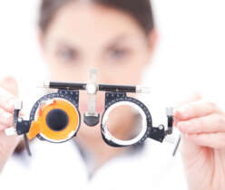 right eye lenses after research
