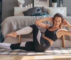 at-home - core workout for runners