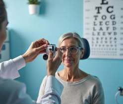 Doctor Checking eye