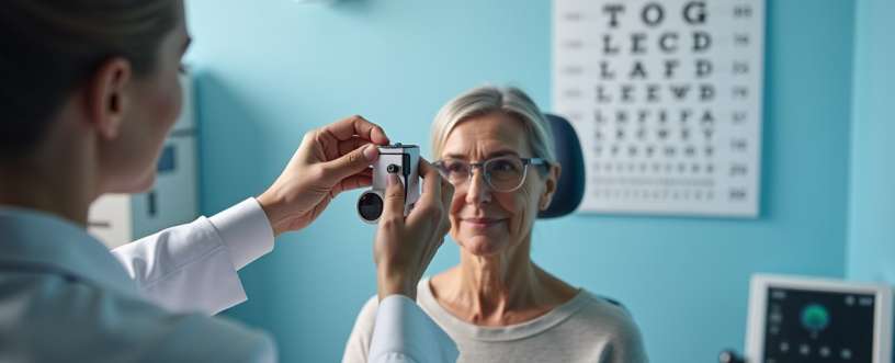 Doctor Checking eye