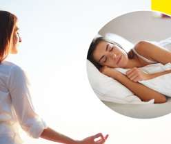 Meditation improves sleep