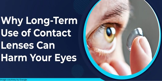 long term side effects of contact lenses