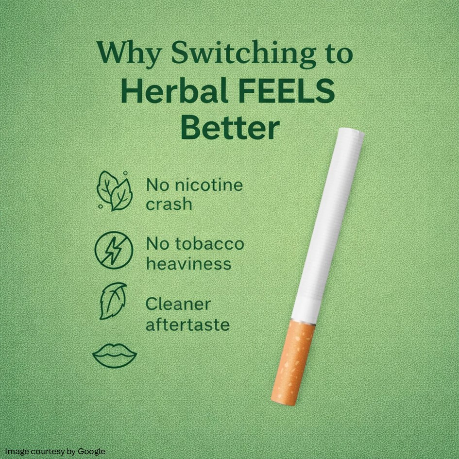 why switching to herbal feels better