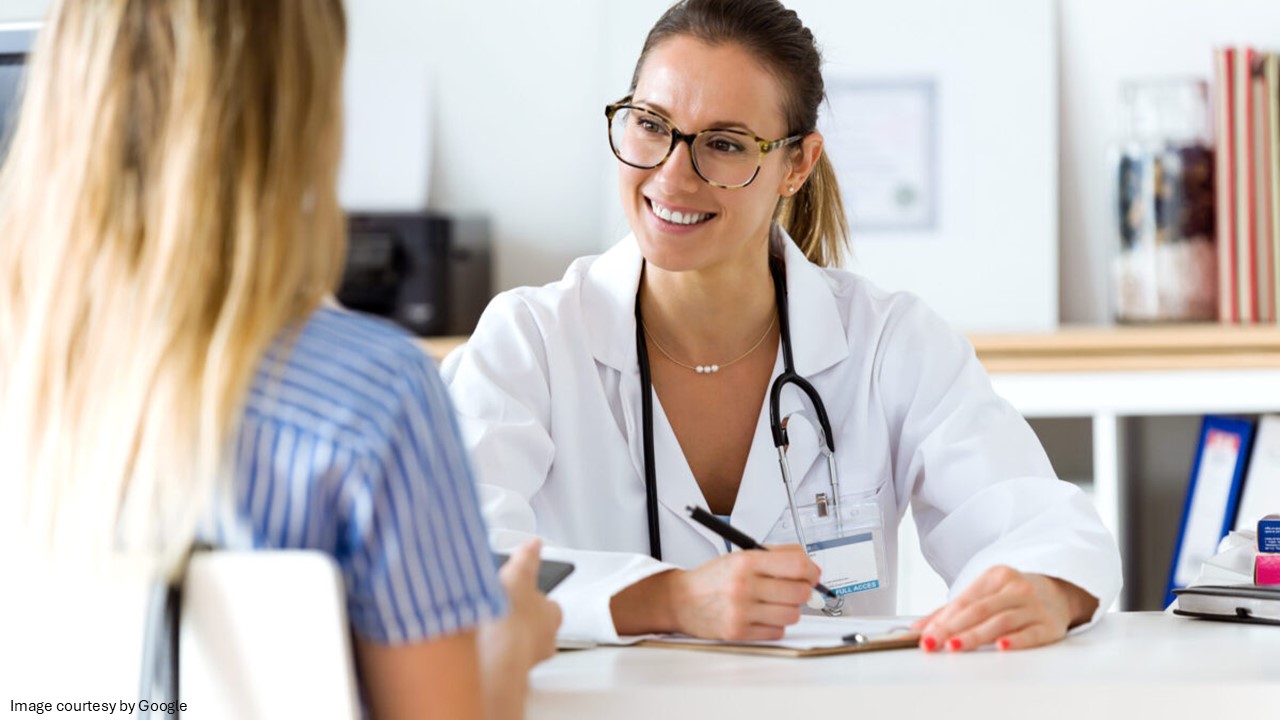 doctor with patient