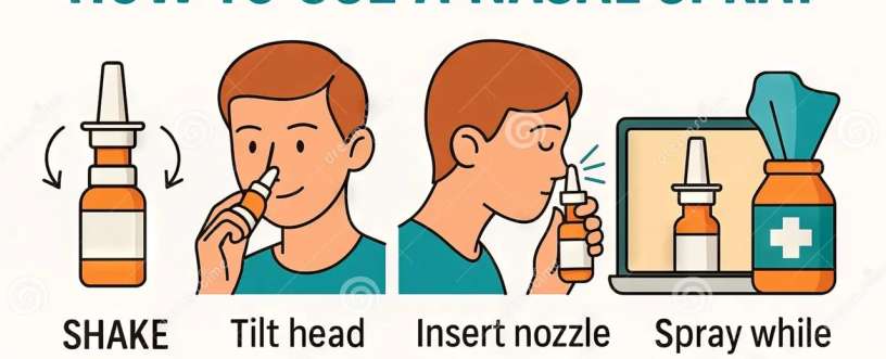 How to Use Nasal Spray Correctly