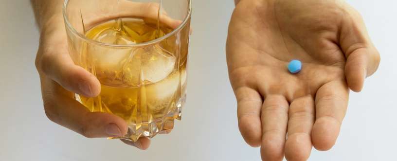 Viagra and alcohol