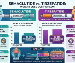 Semaglutide vs Tirzepatide: Which Helped Patients Lose More Weight? | Weight Loss Medication Comparison