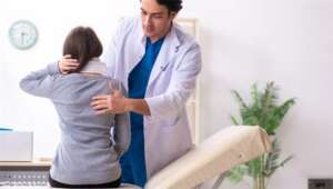 patient with pain