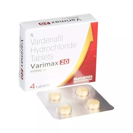 Varimax 20 mg – Vardenafil for Erectile Dysfunction