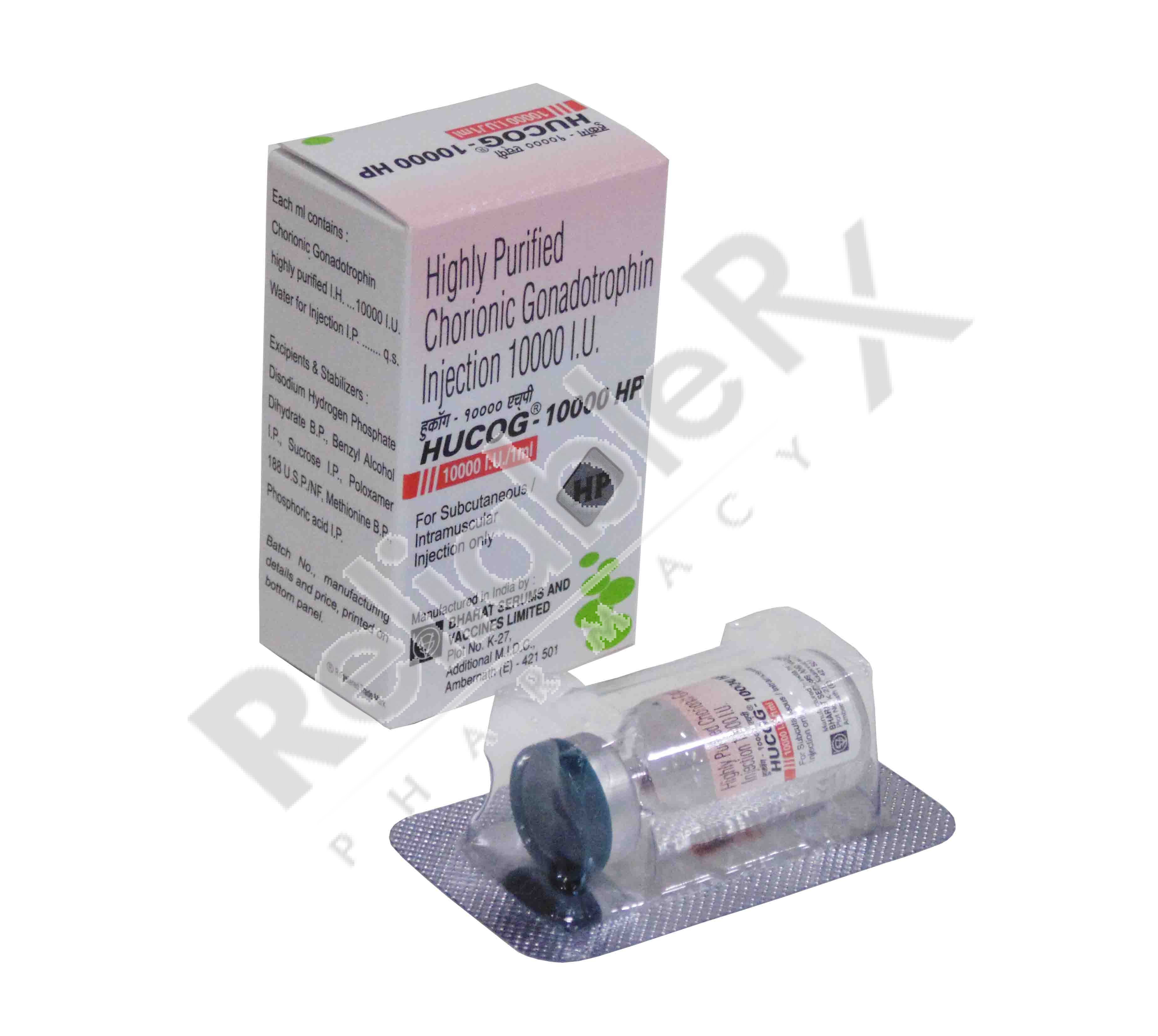 Buy Hucog 10000 I U Hcg Online From Reliable Online Pharmacy