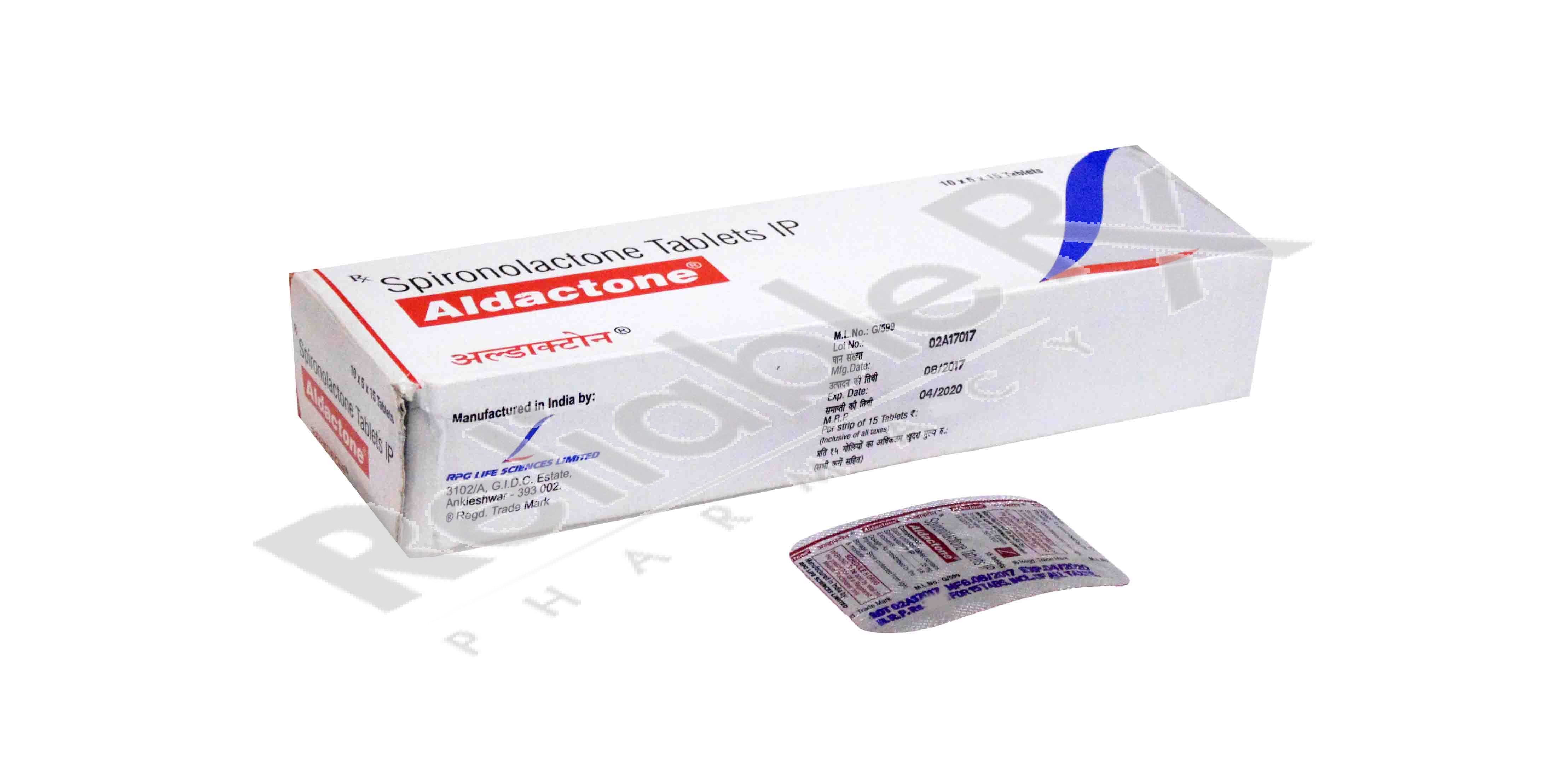Aldactone Tablets 25 Mg