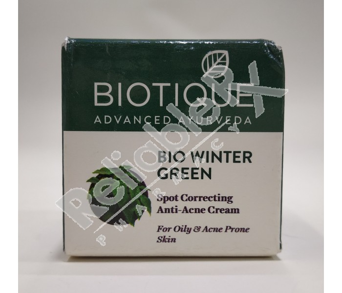 Buy Biotique Bio Winter Green Spot Correcting Anti Acne Cream