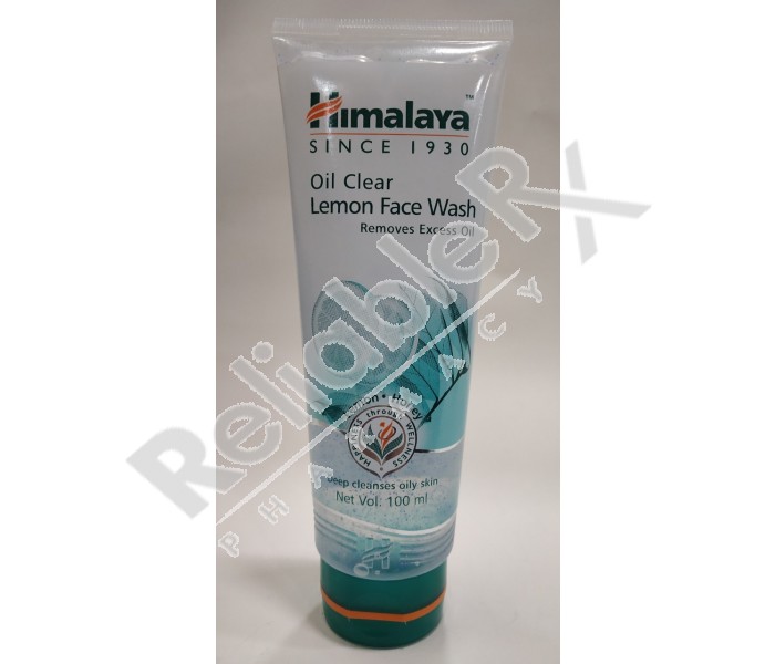 Himalaya Oil Clear Lemon Face Wash 100ml Face Care Herbal