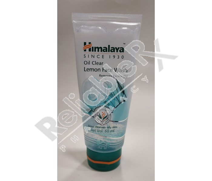 Himalaya Oil Clear Lemon Face Wash 50 Ml Face Care Herbal