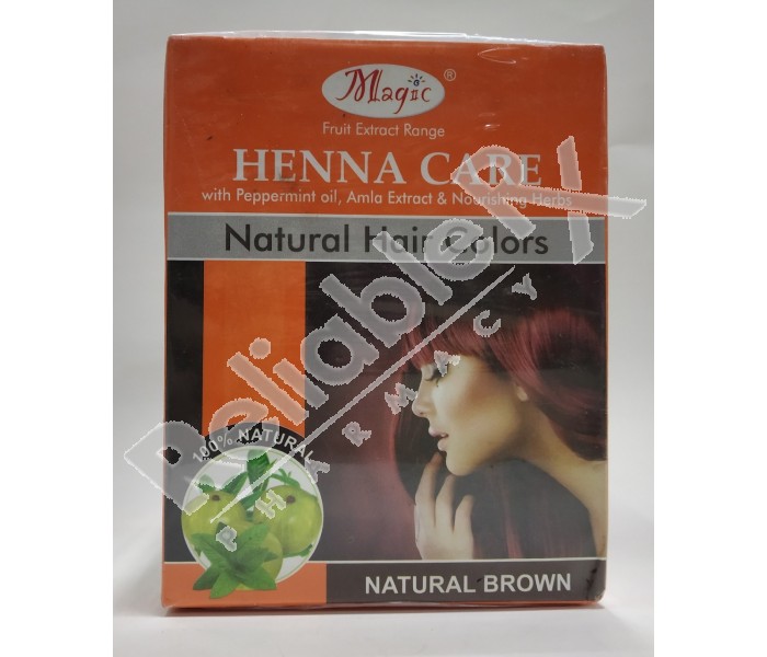 Magic Henna Care With Peppermint Oil Amla Extract Noutishing
