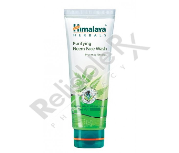 Purifying Neem Face Wash Himalaya 50ml Face Wash Face Care Herbal