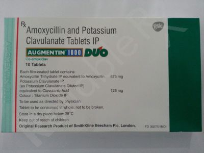 Augmentin 1000mg (875+125)