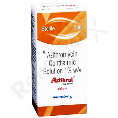 Azithral Eye Drops 0.1% (3ml)