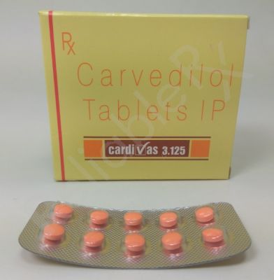 Cardivas  - 3.125 mg