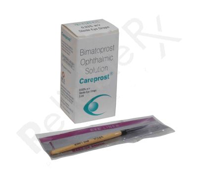 Careprost 3ml Eye Drops with Eye Liner