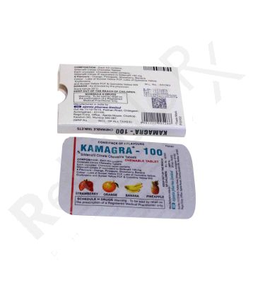 Kamagra 100mg Chewable Tabs