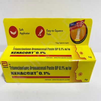 Kenacort Paste 0.1% (7.5 gm) tube