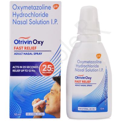 Otrivin Oxy Adult Nasal Spray 0.05%  (10ml)