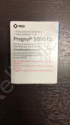 Pregnyl 5000 i.u.