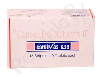 Cardivas 6.25 mg