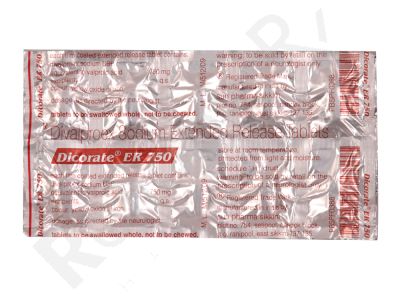 Dicorate ER 750 mg