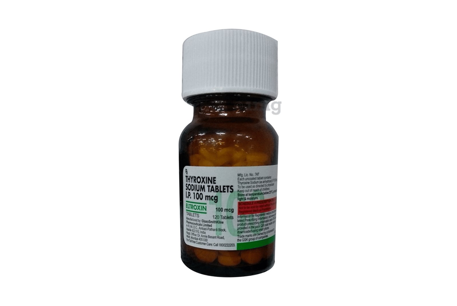Eltroxin 100mcg