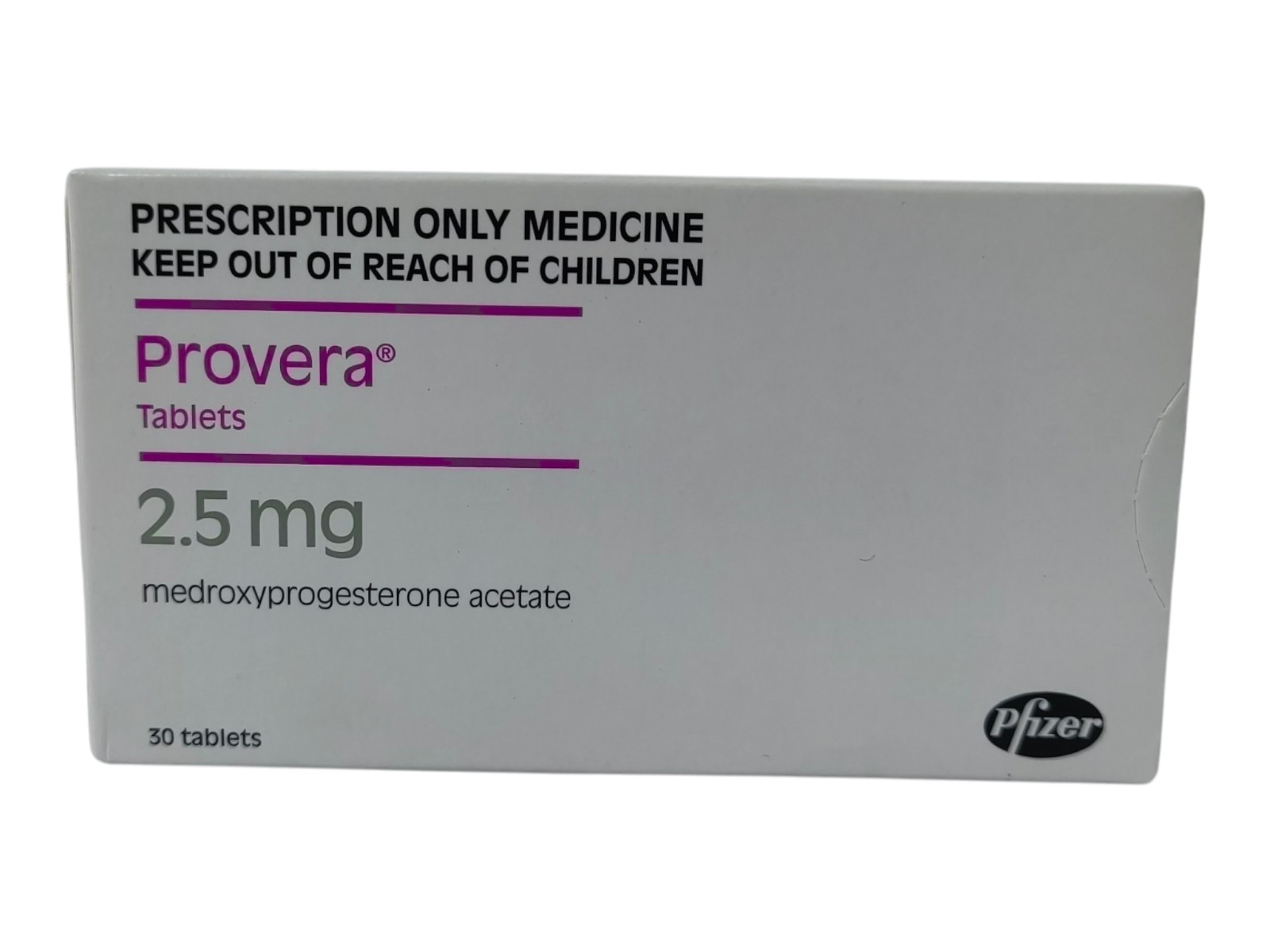 Provera 2.5mg