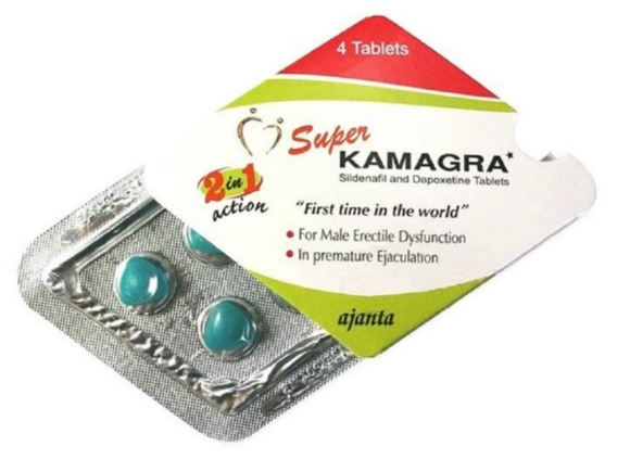 Mens Health - Sildenafil and Dapoxetine Super Kamagra Tablets