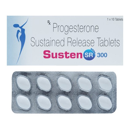 Susten SR 300 mg Tablet | Progesterone SR 300mg